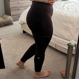 Lululemon purple leggings